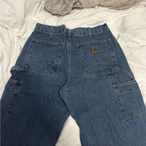 Carhartt Classic Blue Denim Cargo Pants